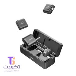 میکروفون یقه ای telesin مدل p5-mpc-14