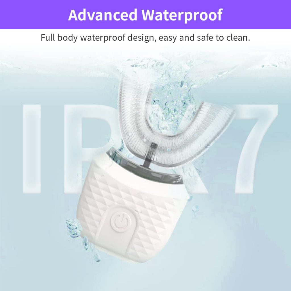 مسواک هوشمند U‑Shape MY‑116 | تمیزکننده و سفیدکننده تمام‌اتوماتیک دندان