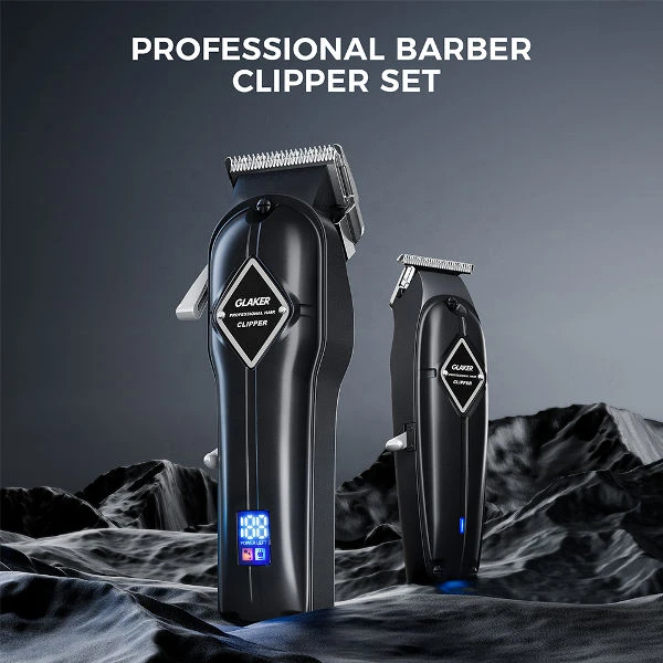 ماشین اصلاح حرفهای گلیکر GLAKER K11S + 13F | کلیپر و خطزن