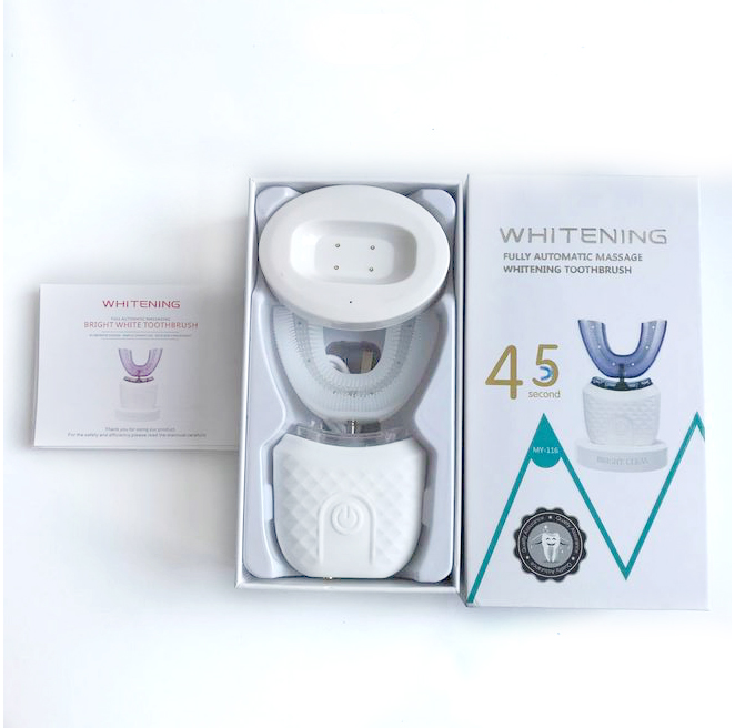 مسواک هوشمند U‑Shape MY‑116 | تمیزکننده و سفیدکننده تمام‌اتوماتیک دندان