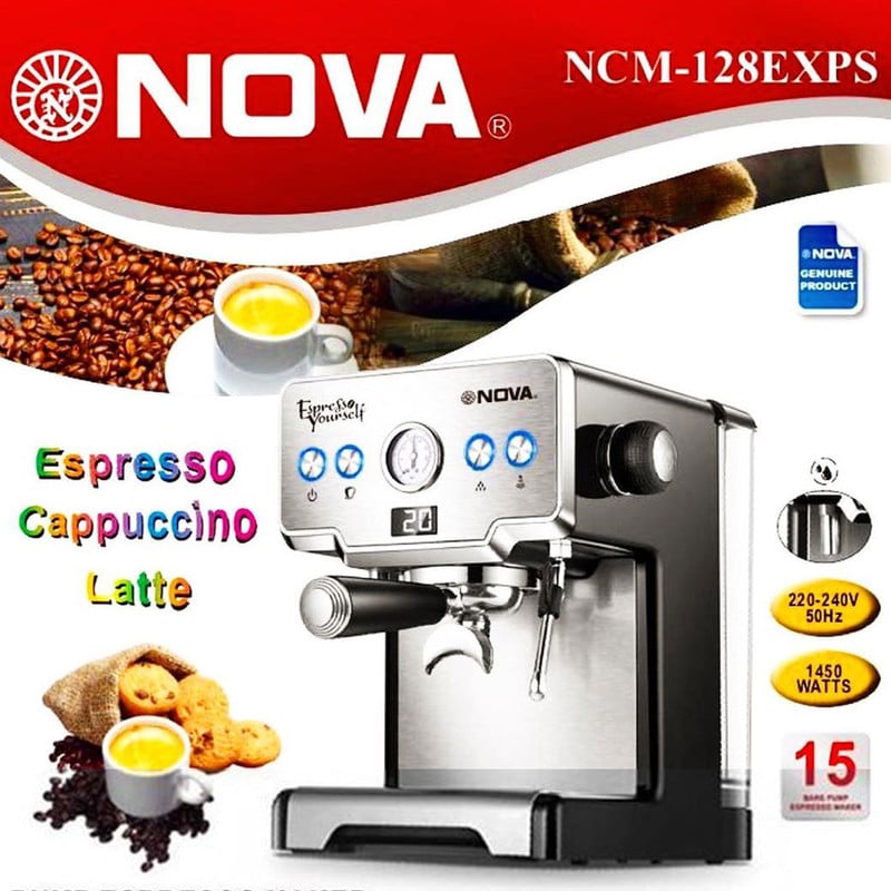 اسپرسوساز نوا مدل NCM-128EXPS