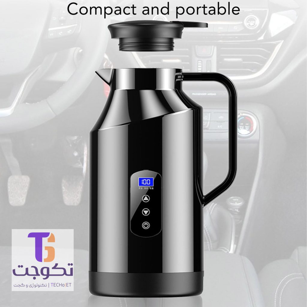 فلاسک برقی 1.2 لیتری خانگی و خودرویی