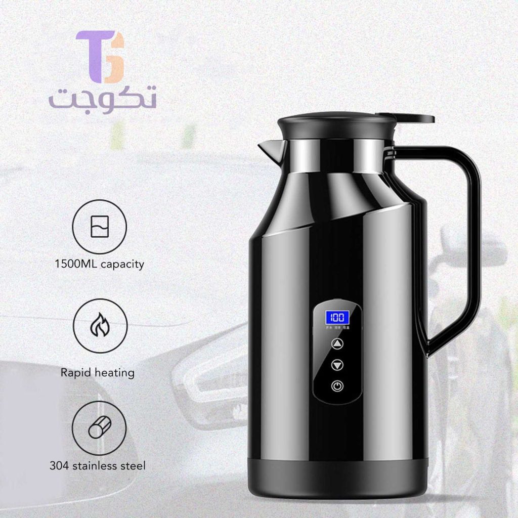 فلاسک برقی 1.2 لیتری خانگی و خودرویی