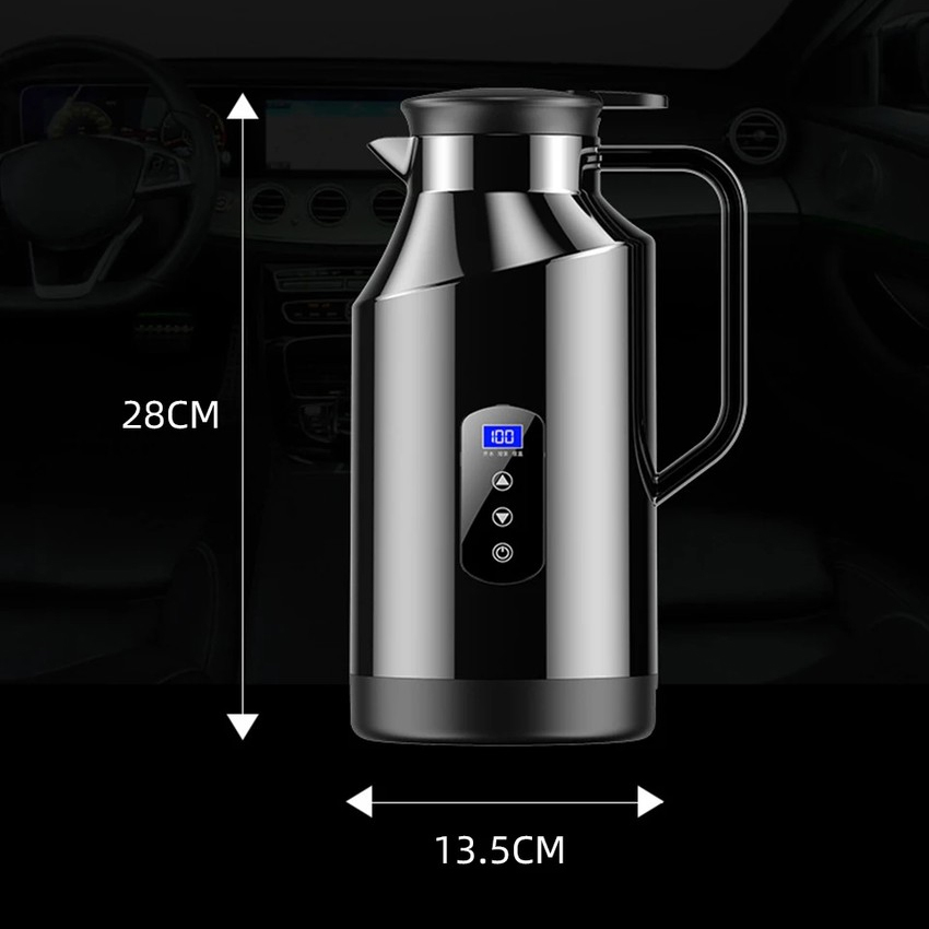 فلاسک برقی 1.2 لیتری خانگی و خودرویی