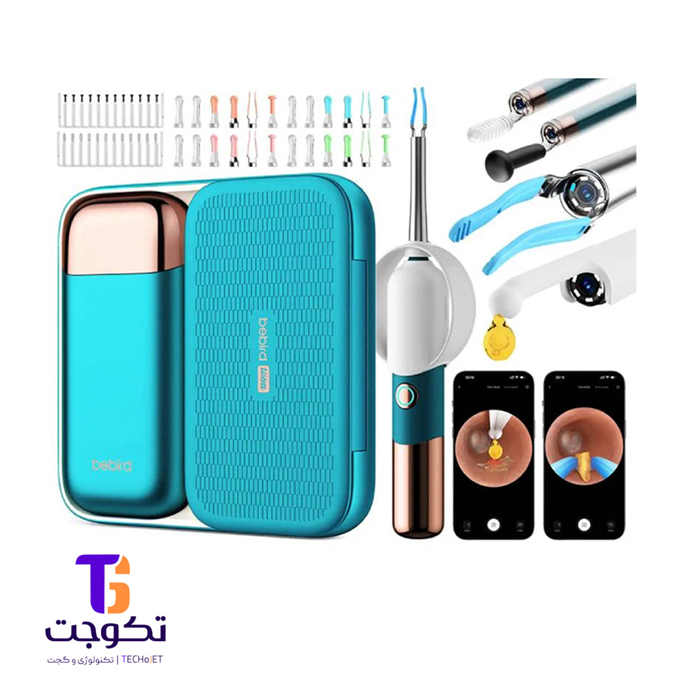 پک کامل گوش‌پاک‌کن بی‌برد Bebird Earsight Ultra