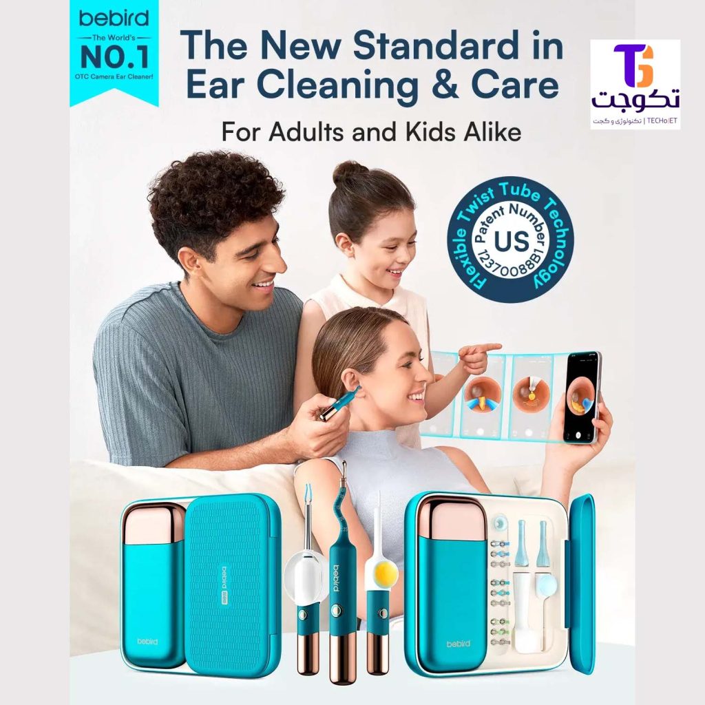 پک کامل گوش‌پاک‌کن بی‌برد Bebird Earsight Ultra
