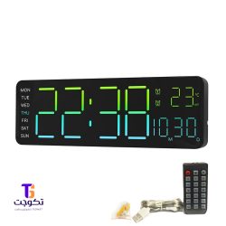 ساعت دیجیتال مدل DIGITAL CLOCK 6678R