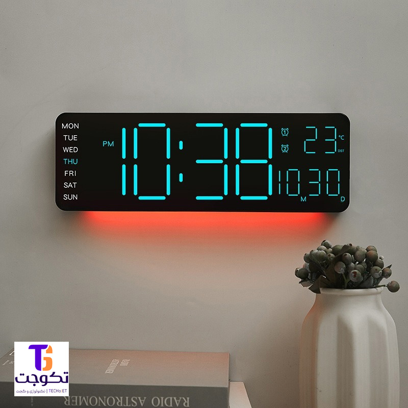 ساعت دیجیتال مدل DIGITAL CLOCK 6678R
