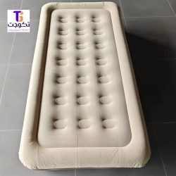 تشک بادی یک نفره به همراه پمپ باد شارژی سایز 100x190x40
