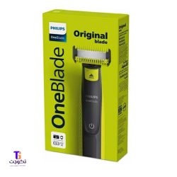 برند: فیلیپس (Philips) مدل: QP2824 سری: OneBlade نوع اصلاح: چرخشی و خط‌زن منبع تغذیه: باتری قابل شارژ (NiMH) مدت زمان کارکرد: ۴۵ دقیقه با هر بار شارژ زمان شارژ کامل: ۸ ساعت قابلیت استفاده: خیس و خشک (ضدآب) شانه همراه: دارد (جهت تنظیم کوتاهی) نوع تیغه: تیغه OneBlade تعویض‌شونده کاربری: اصلاح صورت، خط‌زنی، پیرایش بدن وزن: سبک و خوش‌دست