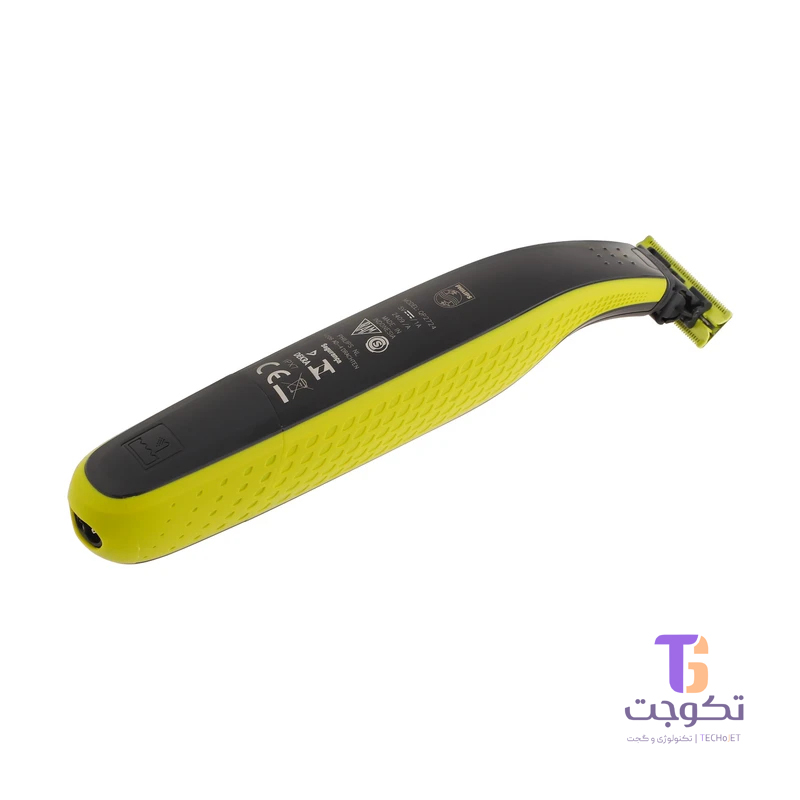 برند: فیلیپس (Philips) مدل: QP2824 سری: OneBlade نوع اصلاح: چرخشی و خط‌زن منبع تغذیه: باتری قابل شارژ (NiMH) مدت زمان کارکرد: ۴۵ دقیقه با هر بار شارژ زمان شارژ کامل: ۸ ساعت قابلیت استفاده: خیس و خشک (ضدآب) شانه همراه: دارد (جهت تنظیم کوتاهی) نوع تیغه: تیغه OneBlade تعویض‌شونده کاربری: اصلاح صورت، خط‌زنی، پیرایش بدن وزن: سبک و خوش‌دست