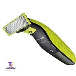 برند: فیلیپس (Philips) مدل: QP2824 سری: OneBlade نوع اصلاح: چرخشی و خط‌زن منبع تغذیه: باتری قابل شارژ (NiMH) مدت زمان کارکرد: ۴۵ دقیقه با هر بار شارژ زمان شارژ کامل: ۸ ساعت قابلیت استفاده: خیس و خشک (ضدآب) شانه همراه: دارد (جهت تنظیم کوتاهی) نوع تیغه: تیغه OneBlade تعویض‌شونده کاربری: اصلاح صورت، خط‌زنی، پیرایش بدن وزن: سبک و خوش‌دست