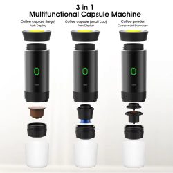 اسپرسوساز قابل حمل KF-JN-02 شارژی