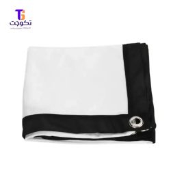 پرده ویدئو پرژکتور دو لایه پشت مشکی