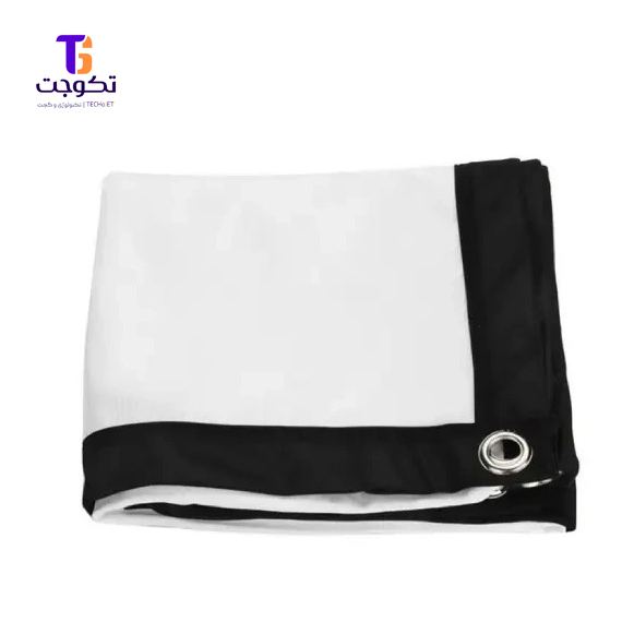 پرده ویدئو پرژکتور دو لایه پشت مشکی